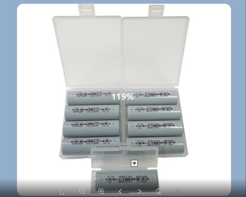 21*70mmの再充電可能な懐中電灯の電池21700 3.7ボルト李イオン電池4800mah