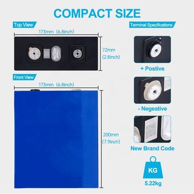 MSDSのセリウムの注文のリチウム イオン電池のパック280ah 3.2 V Lifepo4電池