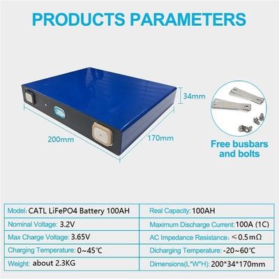 UN38.3注文のリチウム イオン電池のパック3.2v280ah Lifepo4のリチウム イオン電池