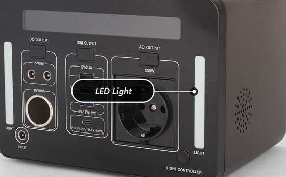 屋外110v 300wh 300wの携帯用発電機/小さい携帯用発電所