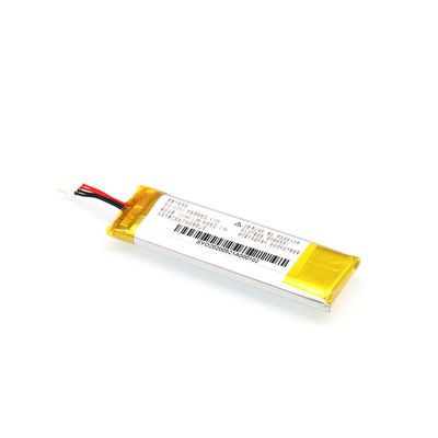 500830のスマートなスポーツのブレスレットのための100mAh 3.8ボルトのリチウム イオン ポリマー電池