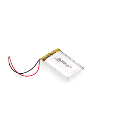 3.8V 100mAh 500830のスマートなブレスレットのための極めて薄く再充電可能なリチウム ポリマー電池