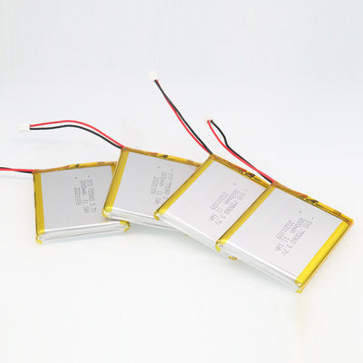 正方形の再充電可能なリチウム イオン ポリマー電池のパック3.7 V 3000mAh 11.1Wh