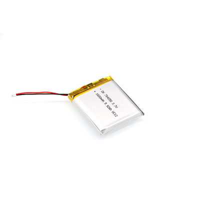 スマートな身につけられる医療機器のための範囲3.7v 1600mahのリチウム イオン ポリマー電池