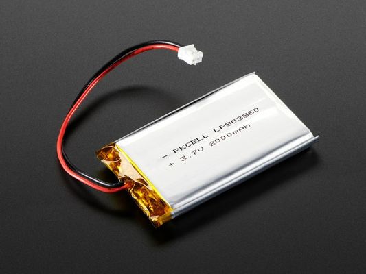 5mmのULのセリウムが付いている高温リチウム イオン電池3.7 V 200mah Lipo電池