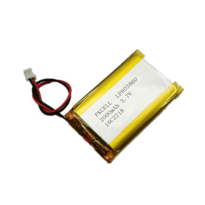 5mmのULのセリウムが付いている高温リチウム イオン電池3.7 V 200mah Lipo電池